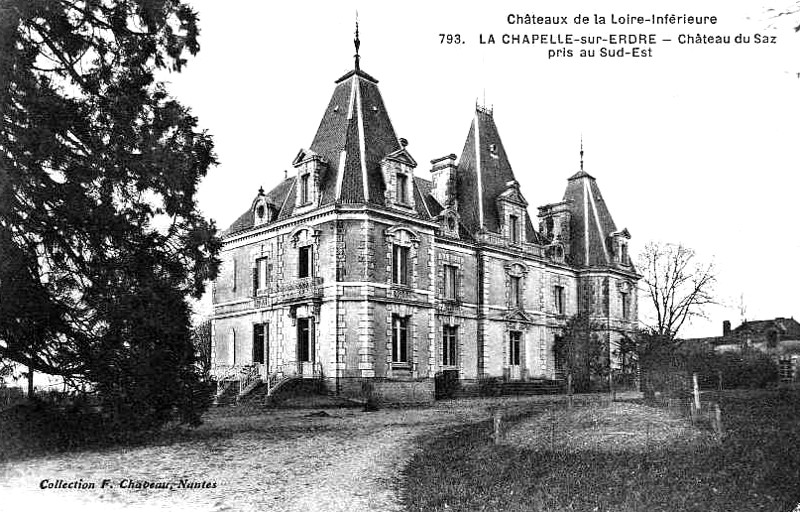 Chteau du Saz  La Chapelle-sur-Erdre (Bretagne).