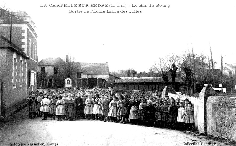 Ecole de La Chapelle-sur-Erdre (Bretagne).
