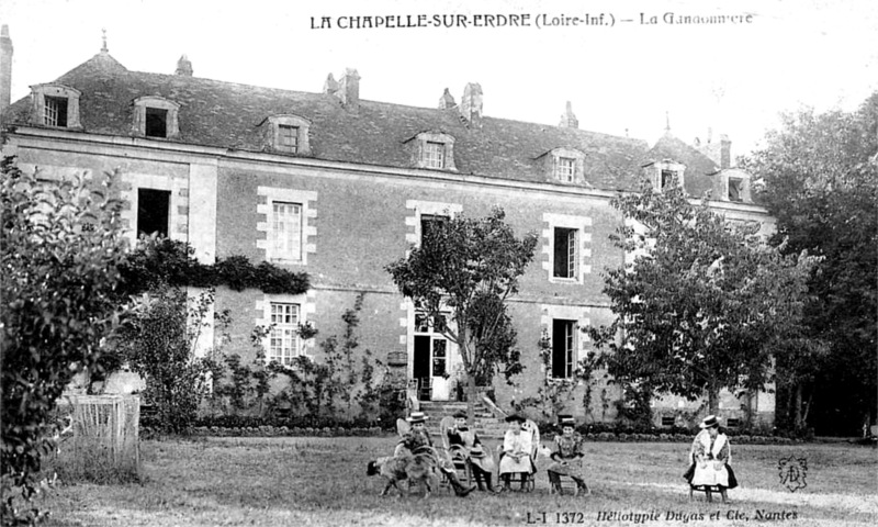 Chteau de la Gandonnire  La Chapelle-sur-Erdre (Bretagne).