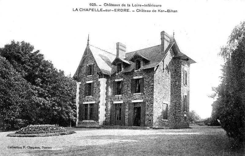 Chteau de Ker Bihan  La Chapelle-sur-Erdre (Bretagne).