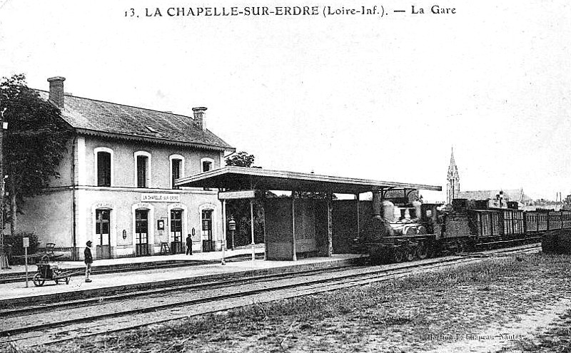 Gare de La Chapelle-sur-Erdre (Bretagne).