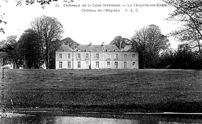 Chteau de l'Hpiteau  La Chapelle-sur-Erdre (Bretagne).