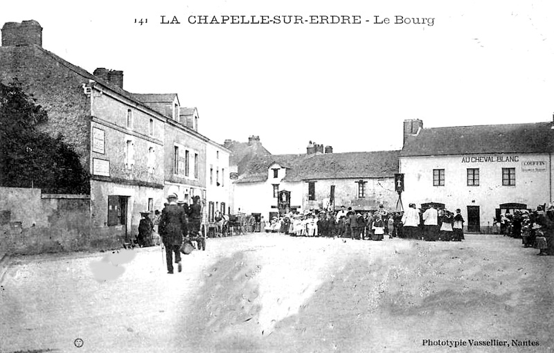 Ville de La Chapelle-sur-Erdre (Bretagne).