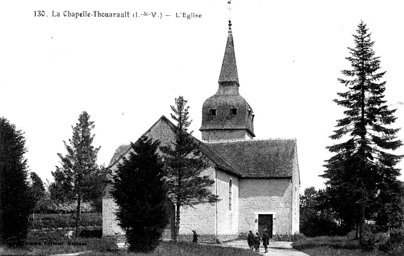 Eglise de la Chapelle-Thouarault (Bretagne).