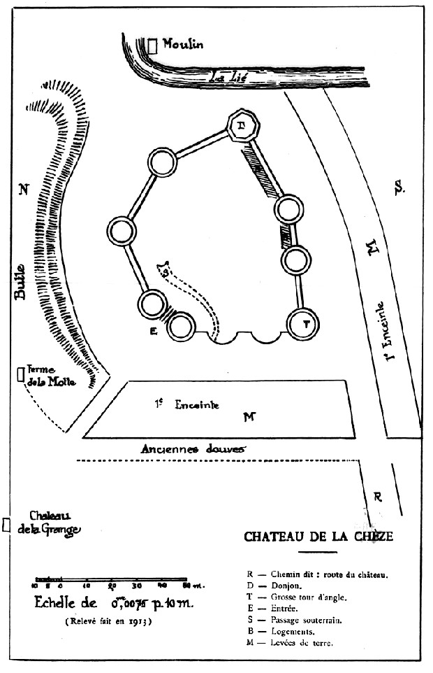 Chteau de la Chze (vicomte Rohan)