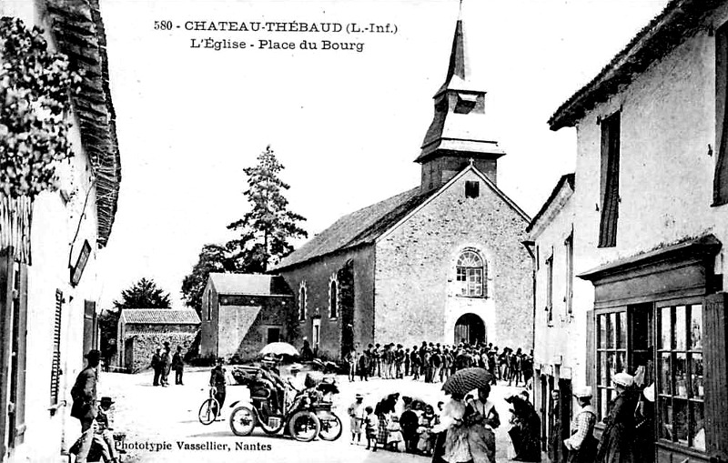 Ville de Chteau-Thbaud (anciennement en Bretagne).
