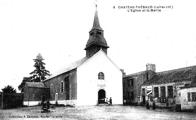 Eglise de Chteau-Thbaud (anciennement en Bretagne).