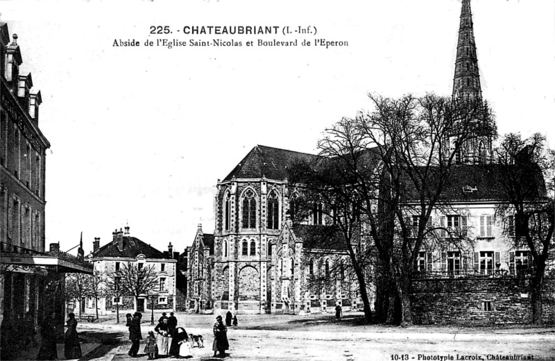 Eglise de Chteaubriant (Bretagne).