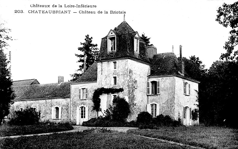 Chteau de la Briotais  Chteaubriant (Bretagne).