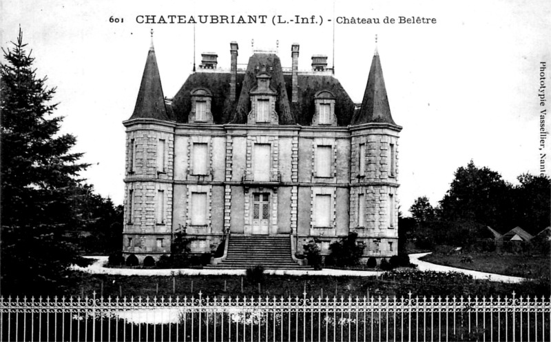 Chteau de Beltre  Chteaubriant (Bretagne).