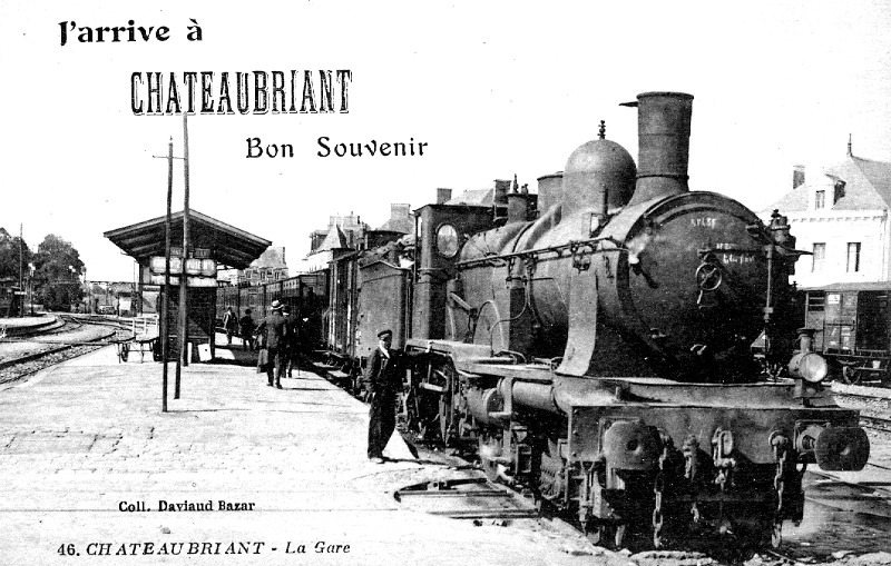 Gare de Chteaubriant (Bretagne).