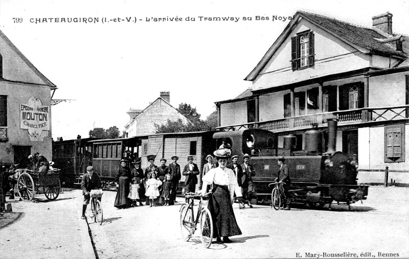 Gare de Chteaugiron (Bretagne).
