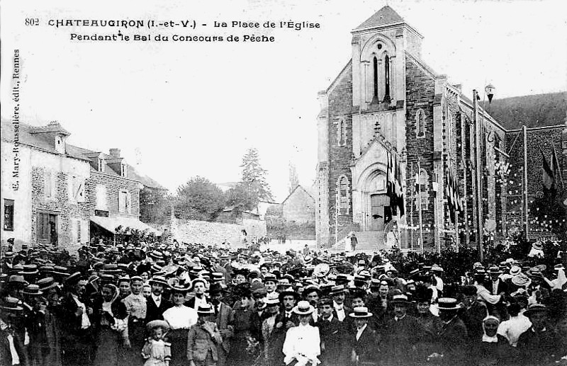 Eglise de Chteaugiron (Bretagne).