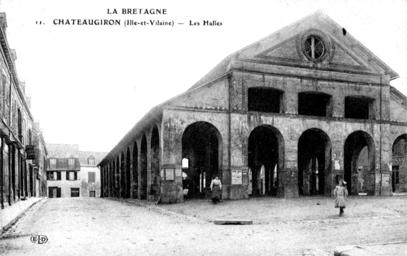 Halles de Chteaugiron (Bretagne).