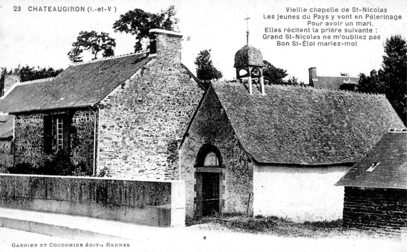 Chapelle de Chteaugiron (Bretagne).