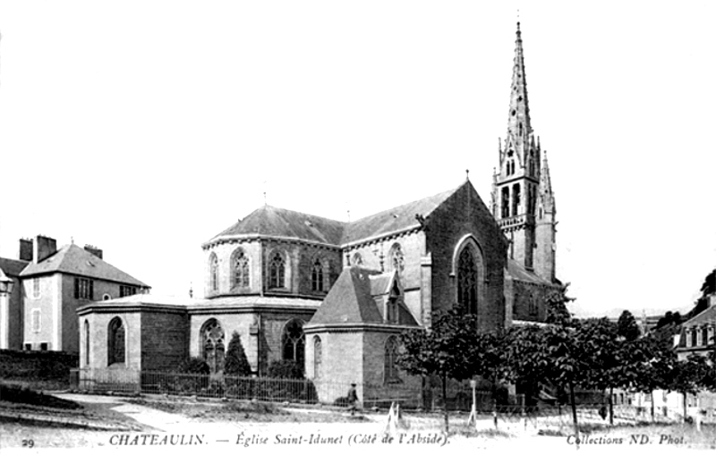 Eglise de Châteaulin (Bretagne).