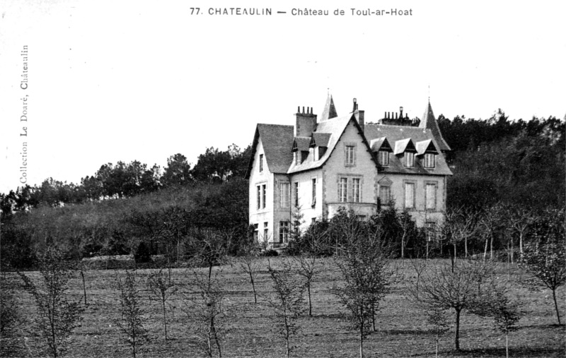Château de Châteaulin (Bretagne).