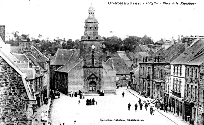 Eglise de Chtelaudren (Bretagne).