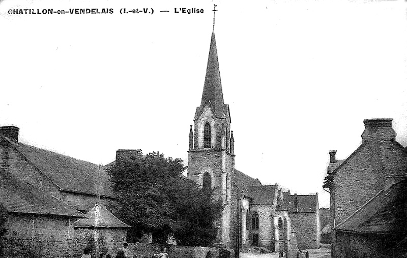 Eglise de Chtillon-en-Vendelais (Bretagne).