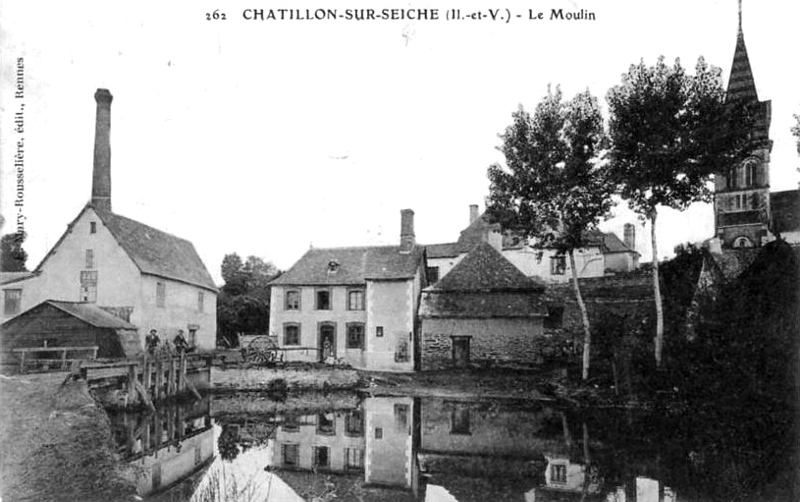 Moulin de Chtillon-sur-Seiche (Bretagne).