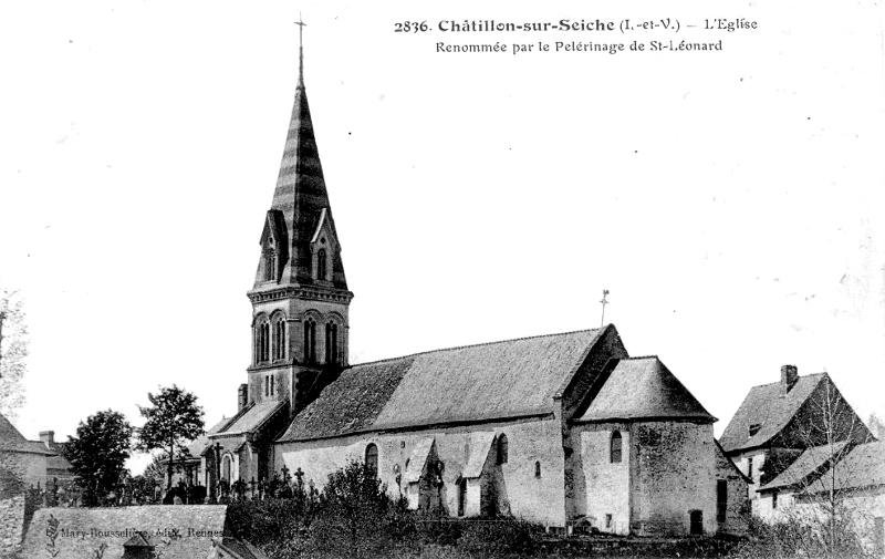 Eglise de Chtillon-sur-Seiche (Bretagne).