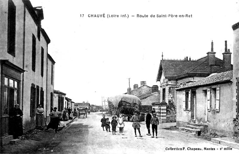 Ville de Chauv (anciennement en Bretagne).