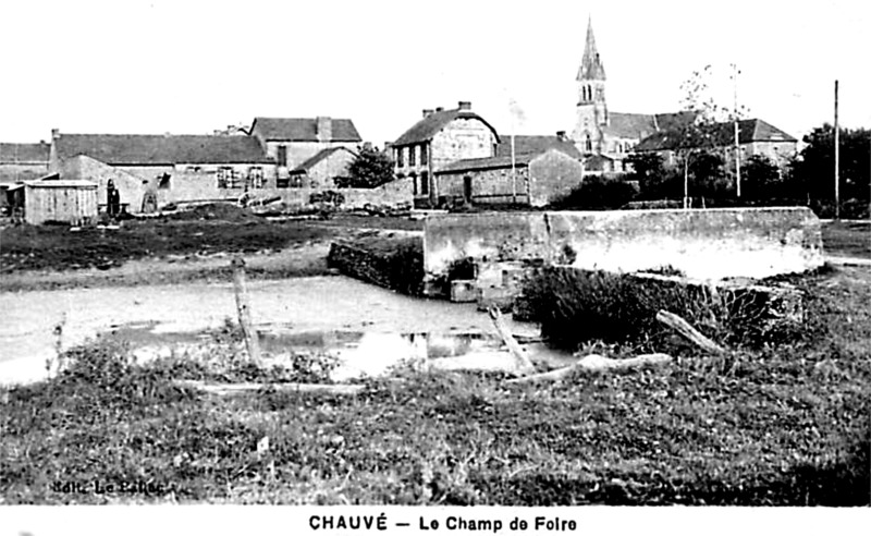 Ville de Chauv (anciennement en Bretagne).