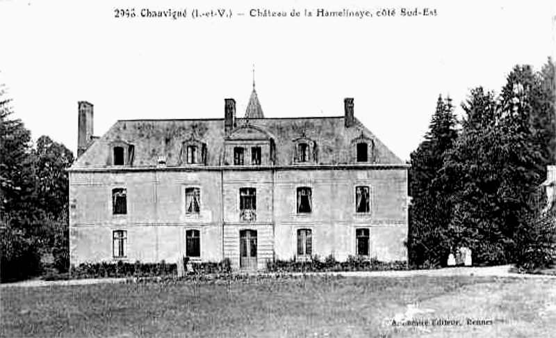 Chteau de la Hamelinaye  Chauvign  (Bretagne)