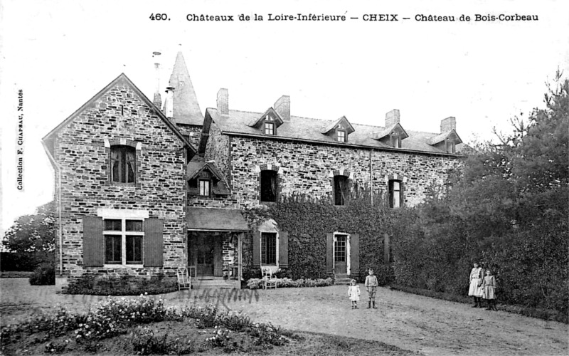 Chteau de Bois-Corbeau  Cheix-en-Retz (Bretagne).