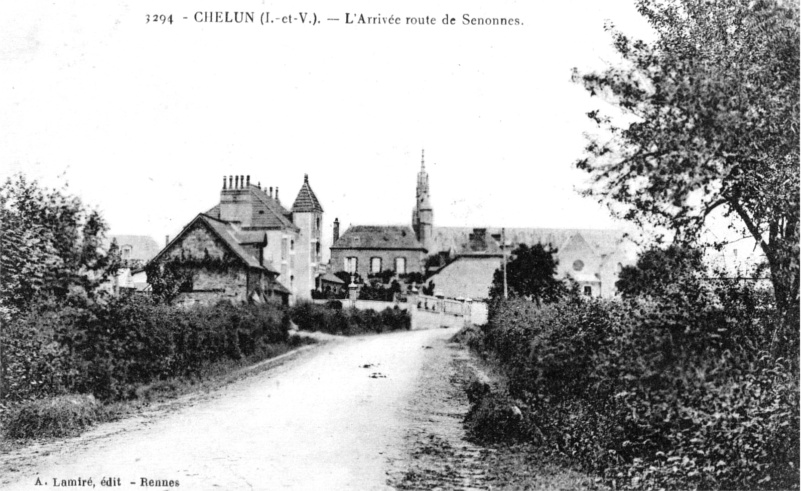 Ville de Chelun (Bretagne).