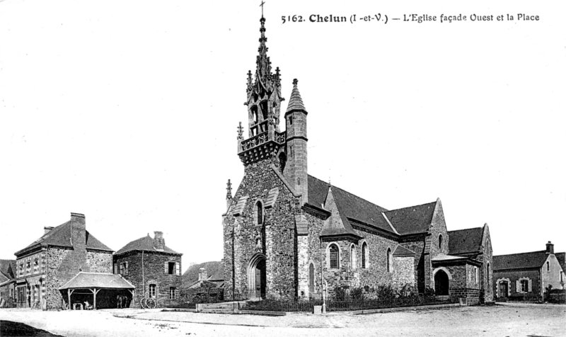 Eglise de Chelun (Bretagne).