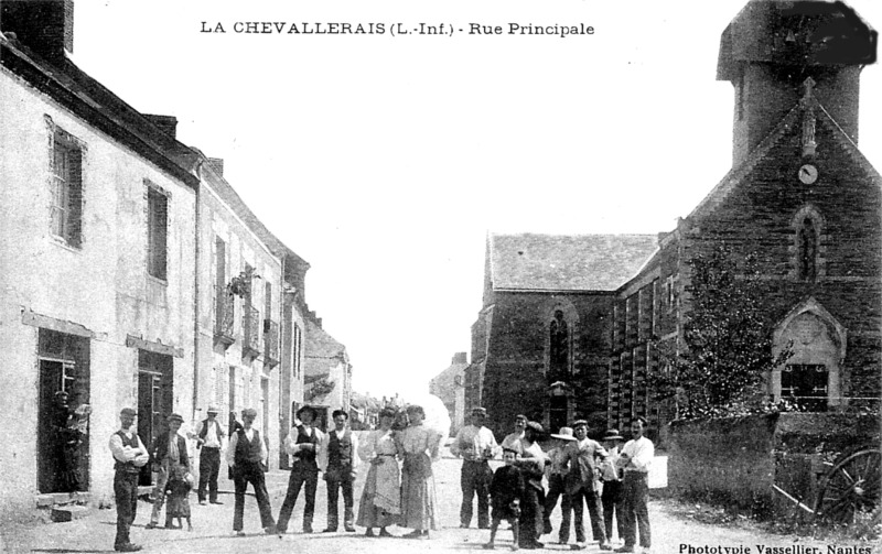 Ville de Chevallerais (anciennement en Bretagne).