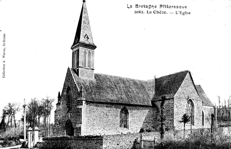 Eglise de la Chze (Bretagne).