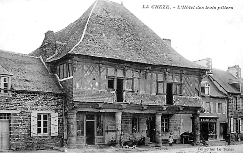 Ville de la Chze (Bretagne).