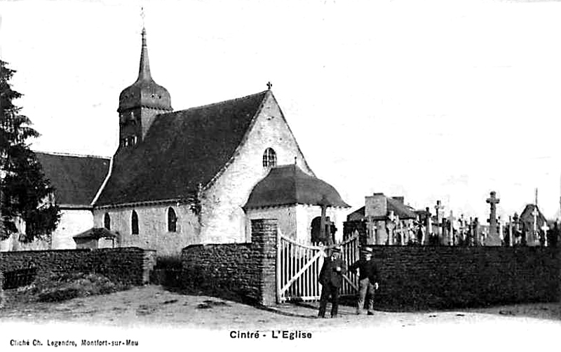 Eglise de Cintr (Bretagne).