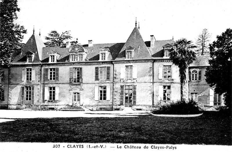 Chteau de Clayes (Bretagne).
