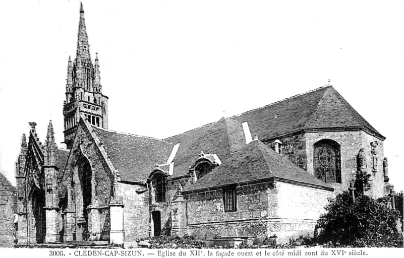 Eglise de Clden-Cap-Sizun (Bretagne).