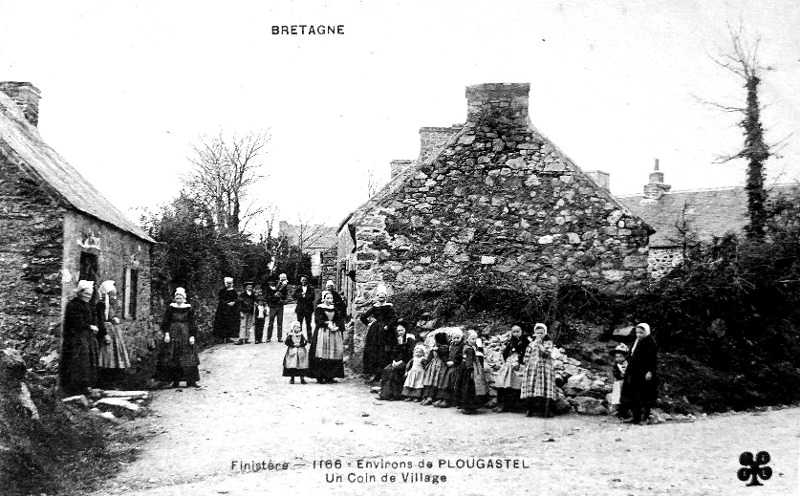 Ville de Clguer (Bretagne).