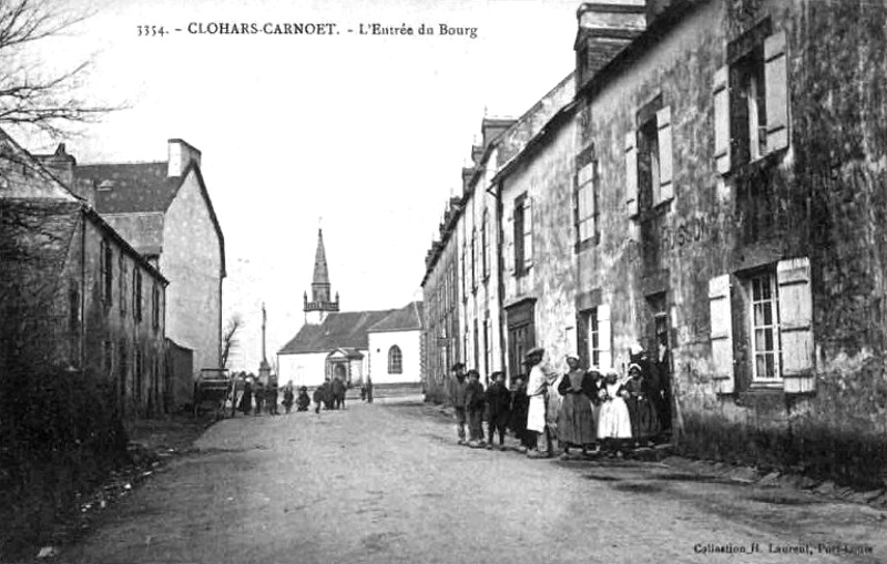 Ville de Clohars-Carnot (Bretagne).