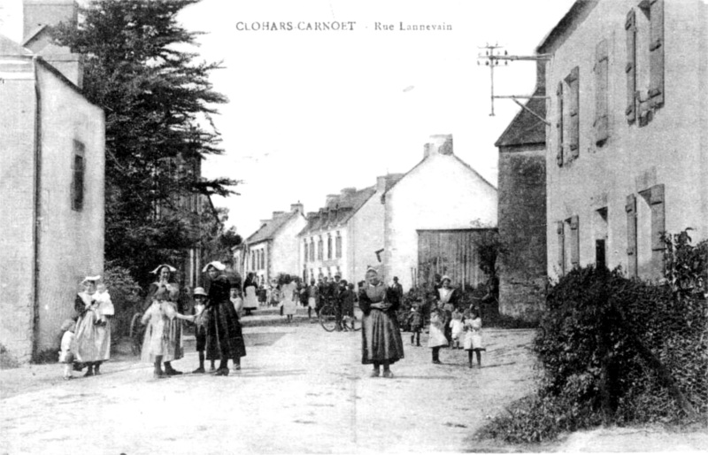 Ville de Clohars-Carnot (Bretagne).