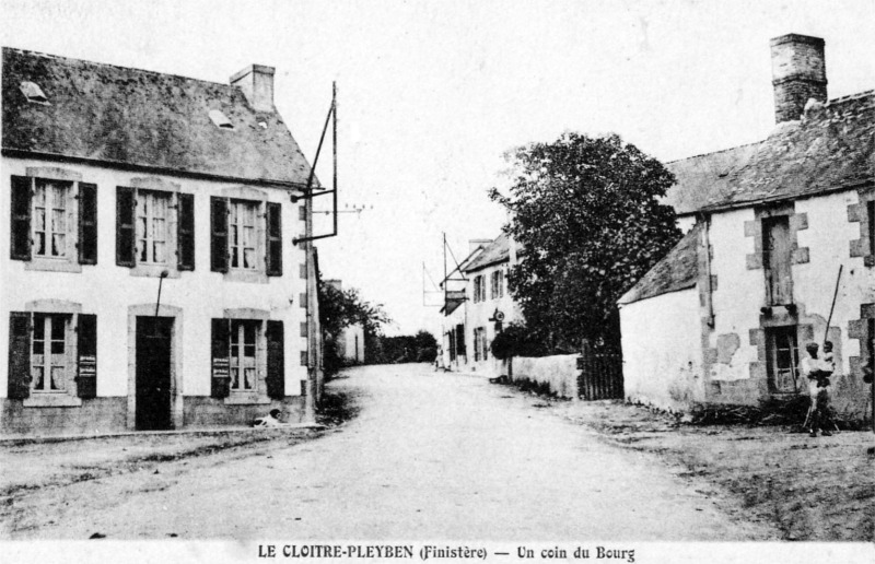 Ville du Clotre-Pleyben (Bretagne).