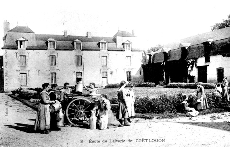 Ville de Cotlogon (Bretagne).
