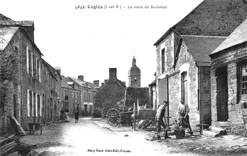 Ville de Cogls (Bretagne).