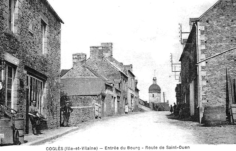 Ville de Cogls (Bretagne).