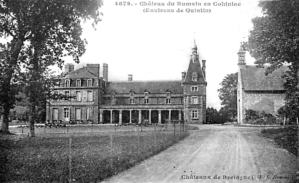 Chteau de Cohiniac (Bretagne).