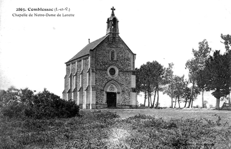 Chapelle Notre Dame de Lorette  Comblessac (Bretagne).