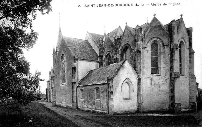 Eglise de Corcou-sur-Logne (anciennement Saint-Jean-de-Corcou)