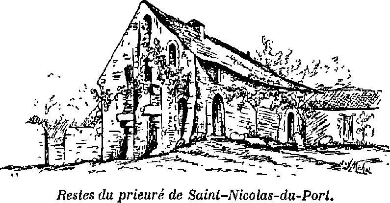 Cordemais : restes du prieur de Saint-Nicolas-du-Port.