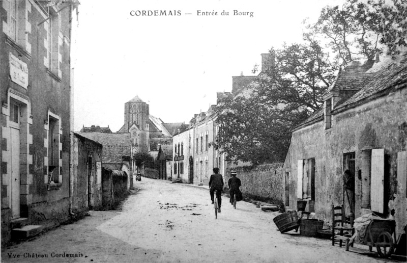 Ville de Cordemais (Bretagne).