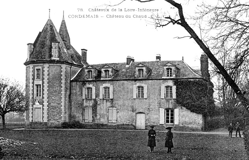 Chteau du Chaud  Cordemais (Bretagne).